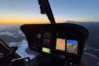 sightseeing flights over Slovenia, Croatia and Austria
