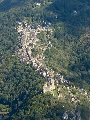 forteresse royale de Najac et le village