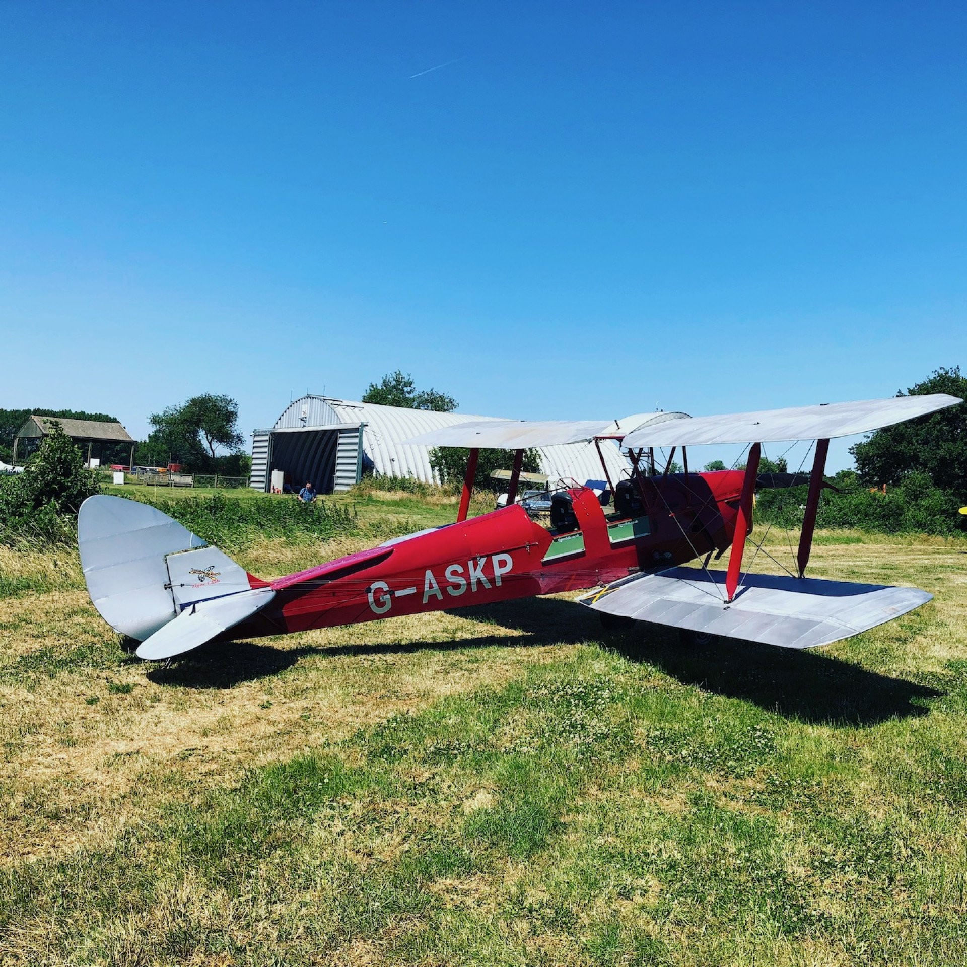 Delve into the past on a 20 Minute Vintage Biplane Flight
