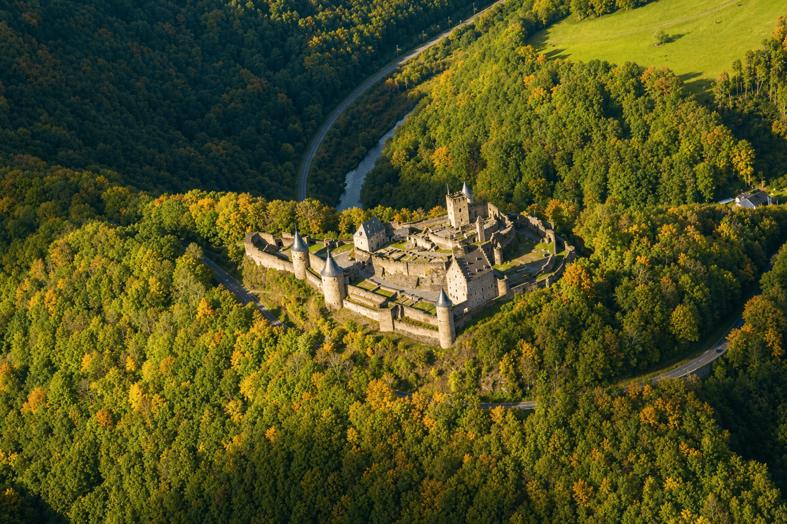 Luxembourg Highlights from Above