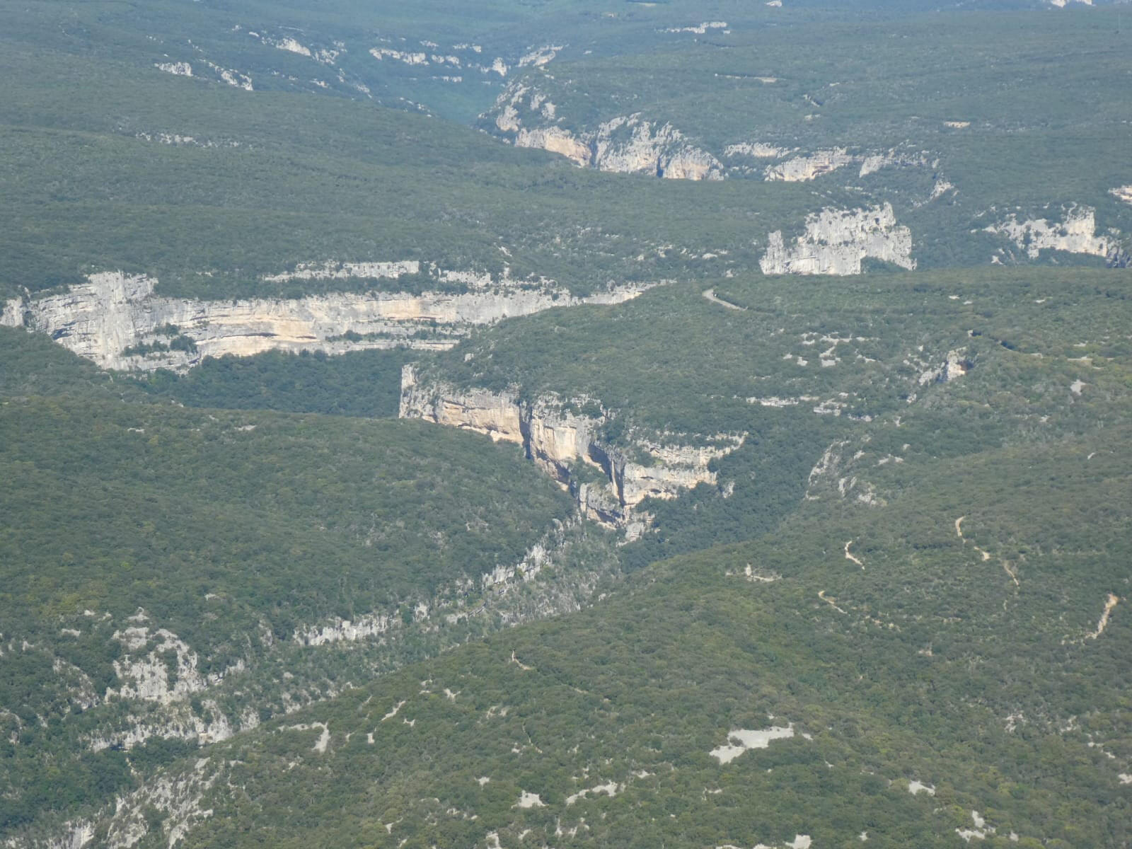 Balade au-dessus des Gorges de l'Ardèche