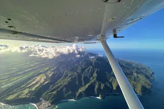 Vol au Nord et au Sud de La Martinique en avion !