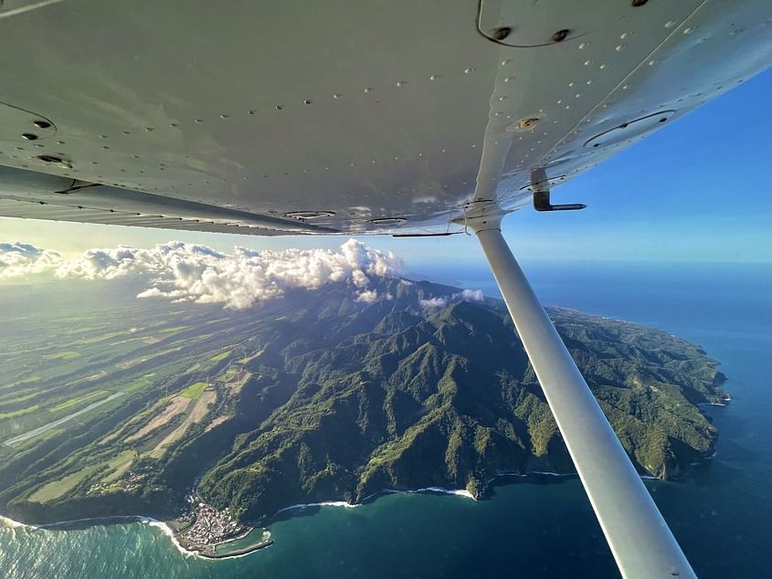 Vol au Nord et au Sud de La Martinique en avion !