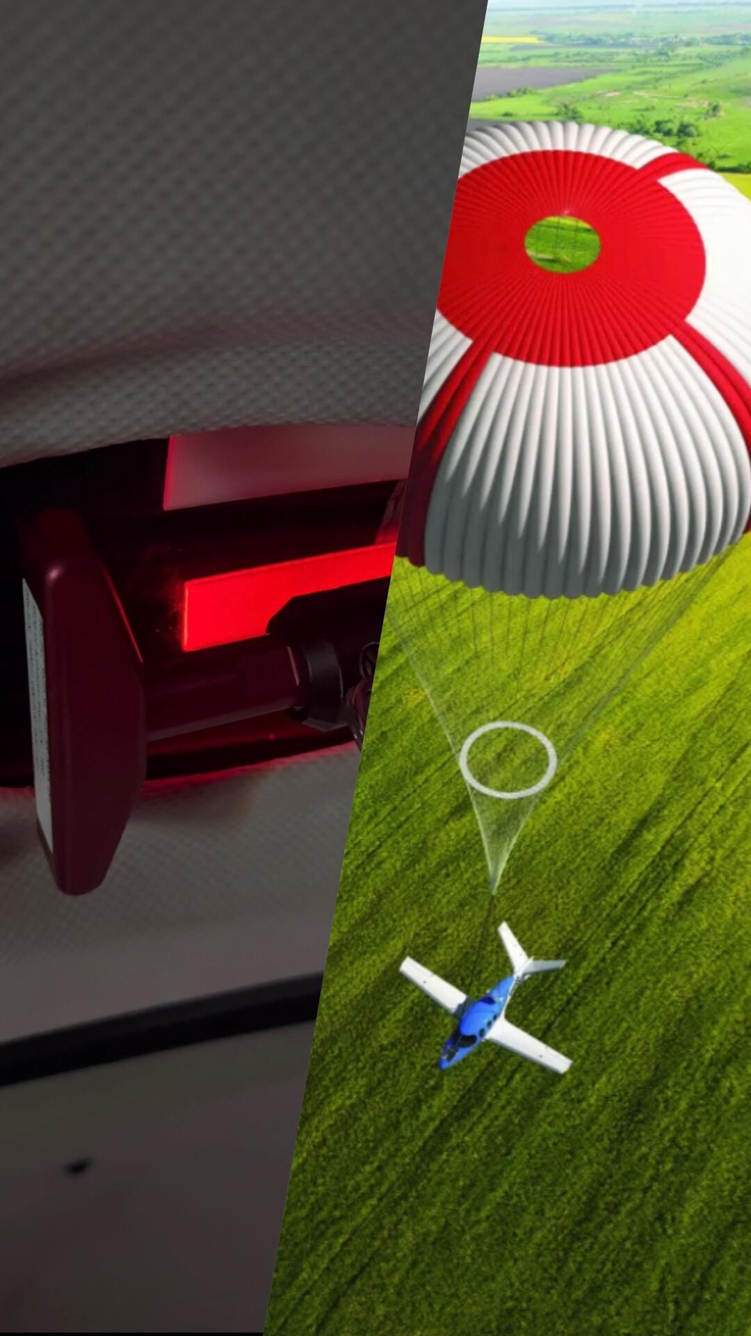 ”CIRRUS CAPS“ System (Fallsschirmsystem)