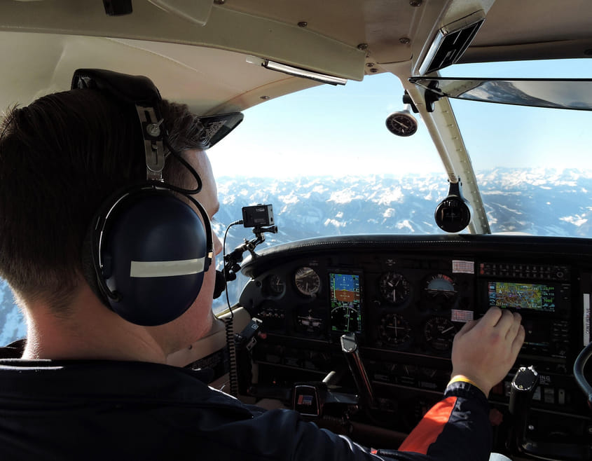 Das Fliegen kennen lernen