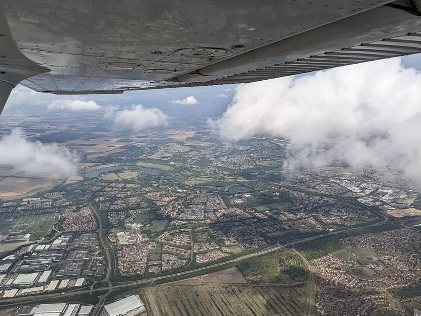 Stratford-Upon Avon from the sky!