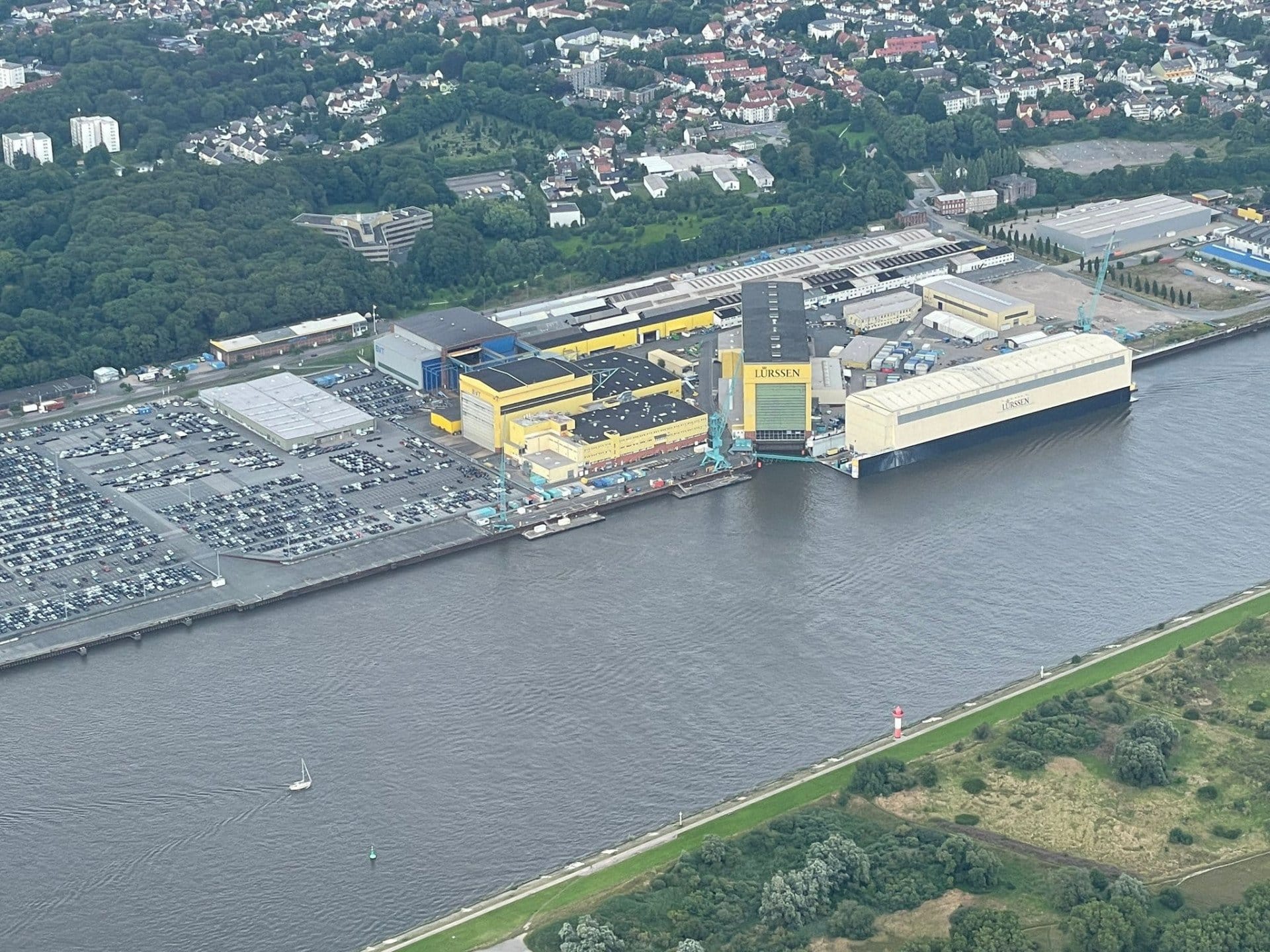 Rundflug über Bremen und umzu!