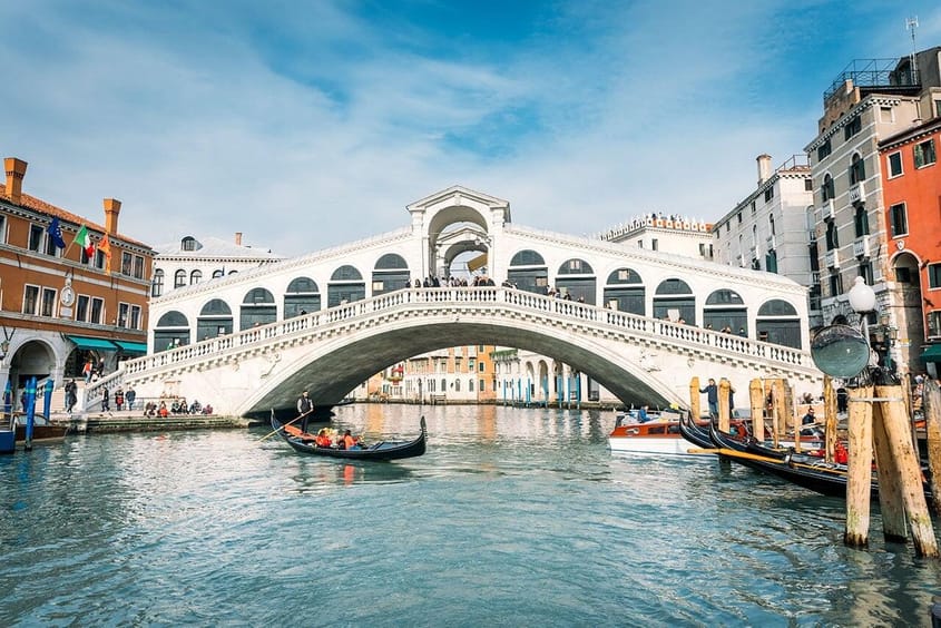 Tagesausflug in Lido Venedig