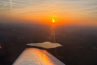 Aachen und Eifel von oben