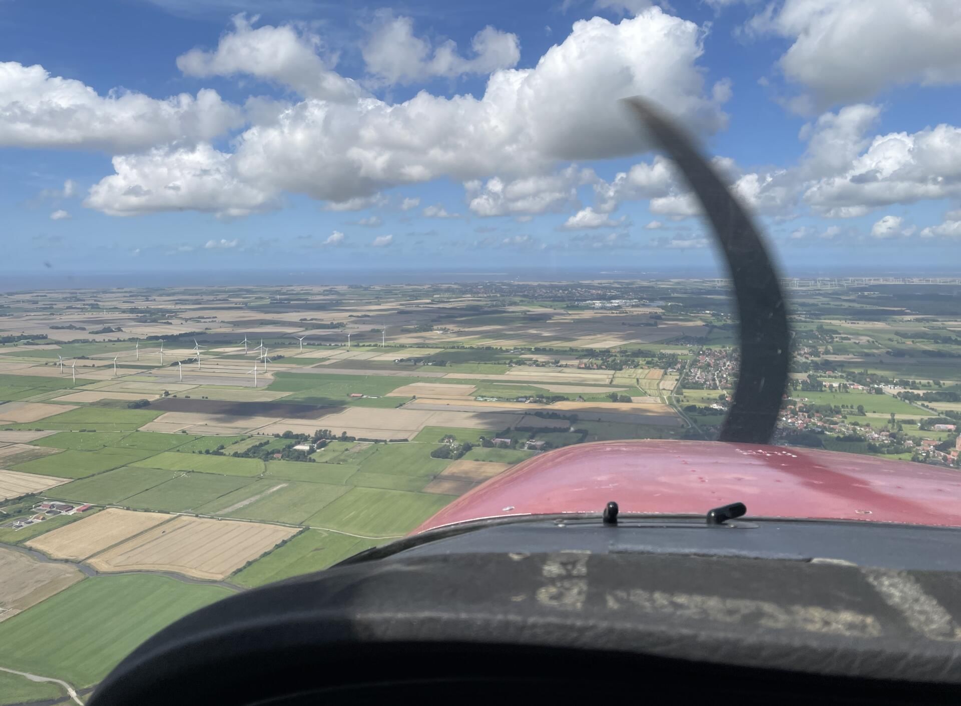 auf dem Weg an die Küste
