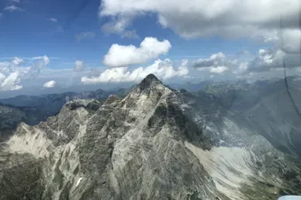 Zugspitze und Hochvogel (Allgäuer Alpen Rundflug)