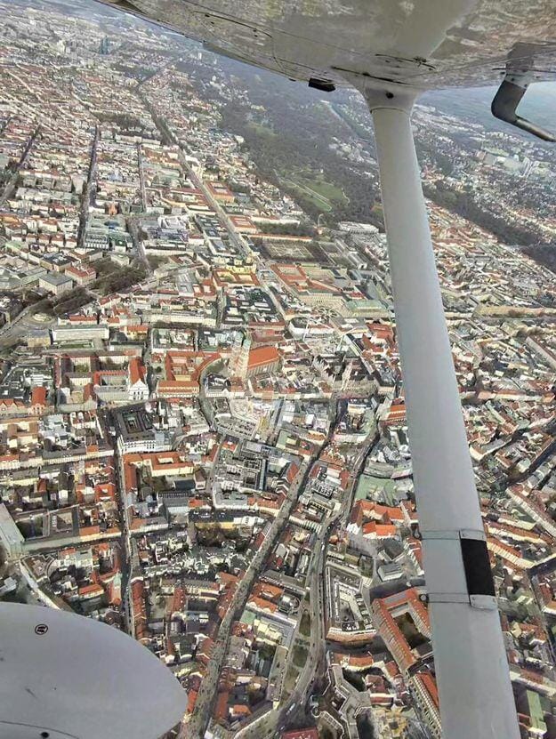 München aus der Vogelperspektive