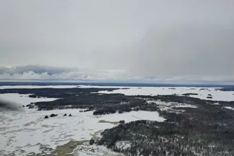 Frozen lakes near Porvoo (late march)