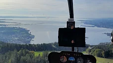 Hubschrauber Rundflug Bodensee- Pfänder- Allgäu