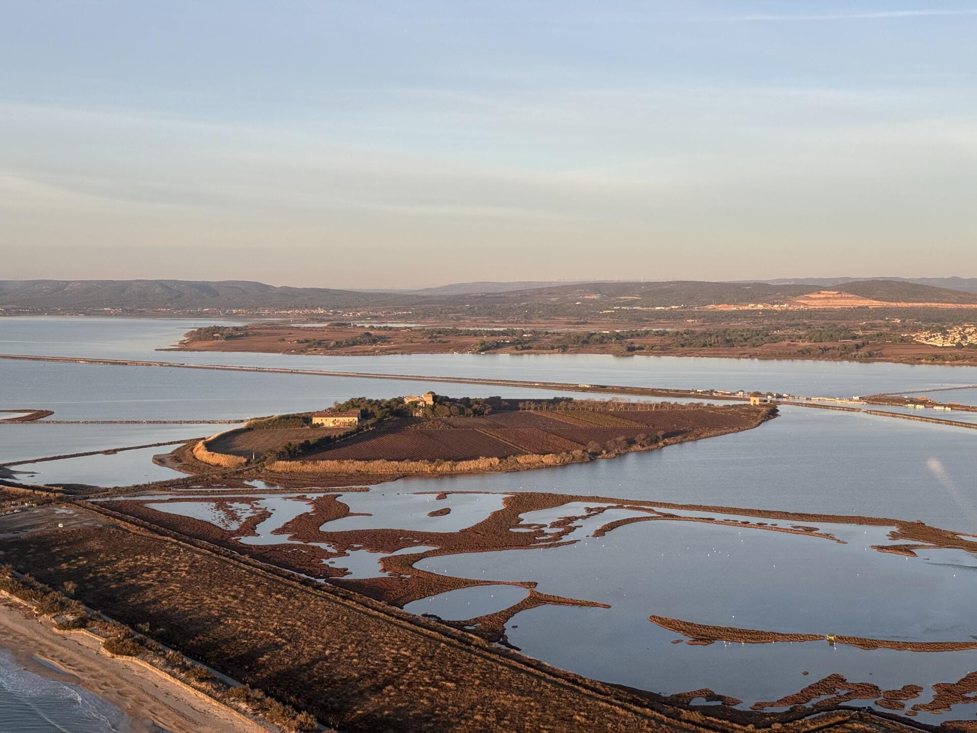 Balade entre mer et étangs