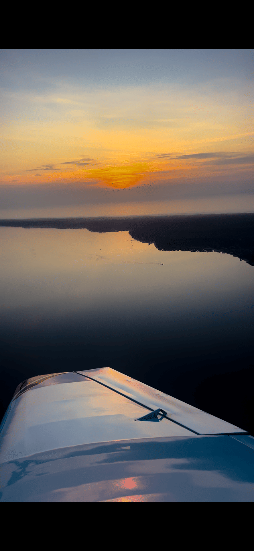 Coucher de soleil sur le Bassin d'Arcachon