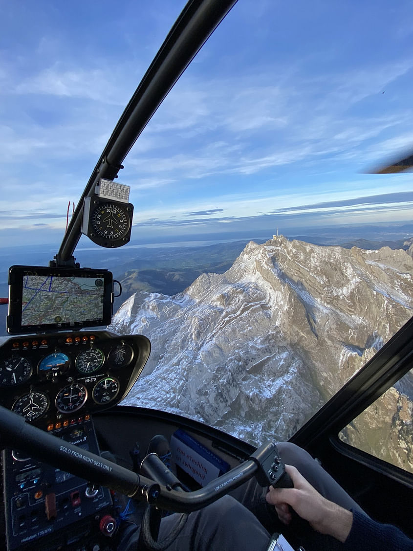Einfacher Alpstein Rundflug