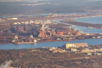 Zone industrielle Fos