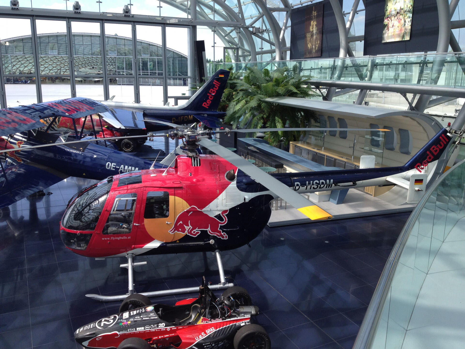 Ausflug ins Redbull Hangar7 Museum in Salzburg