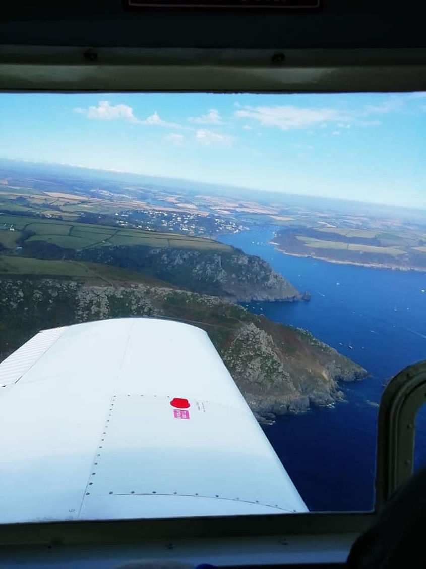 Scenic flight to Bolt Head Salcombe