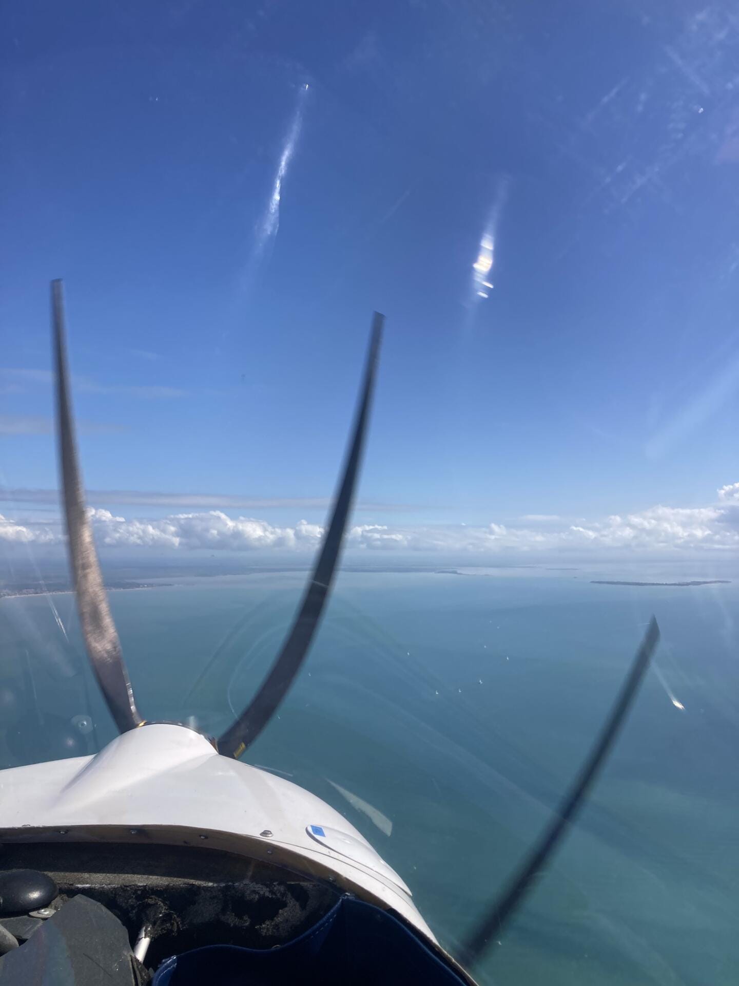 Entre ciel et mer ... de retour vers Royan.