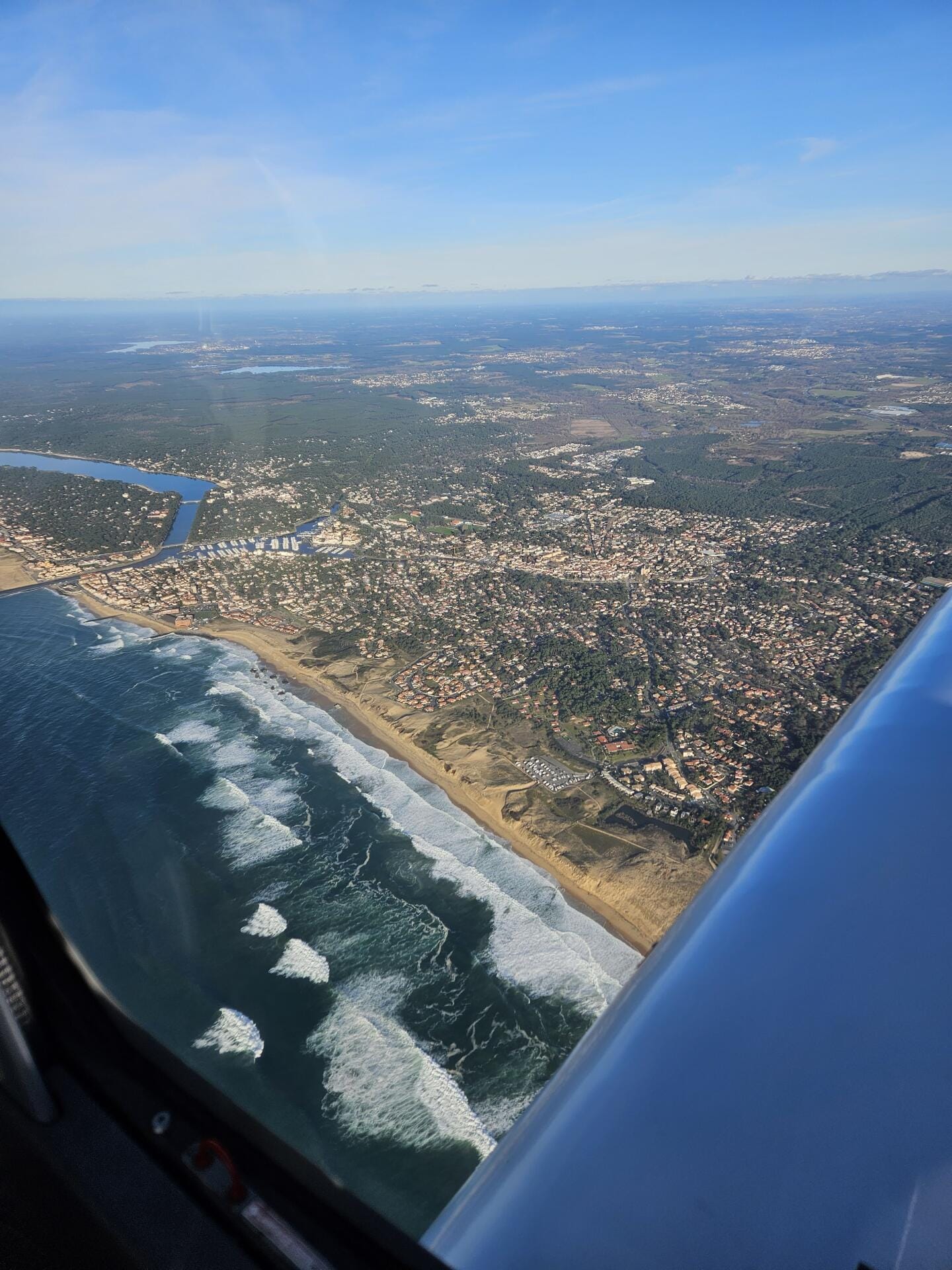 La Côte Basque vue du ciel ✈️