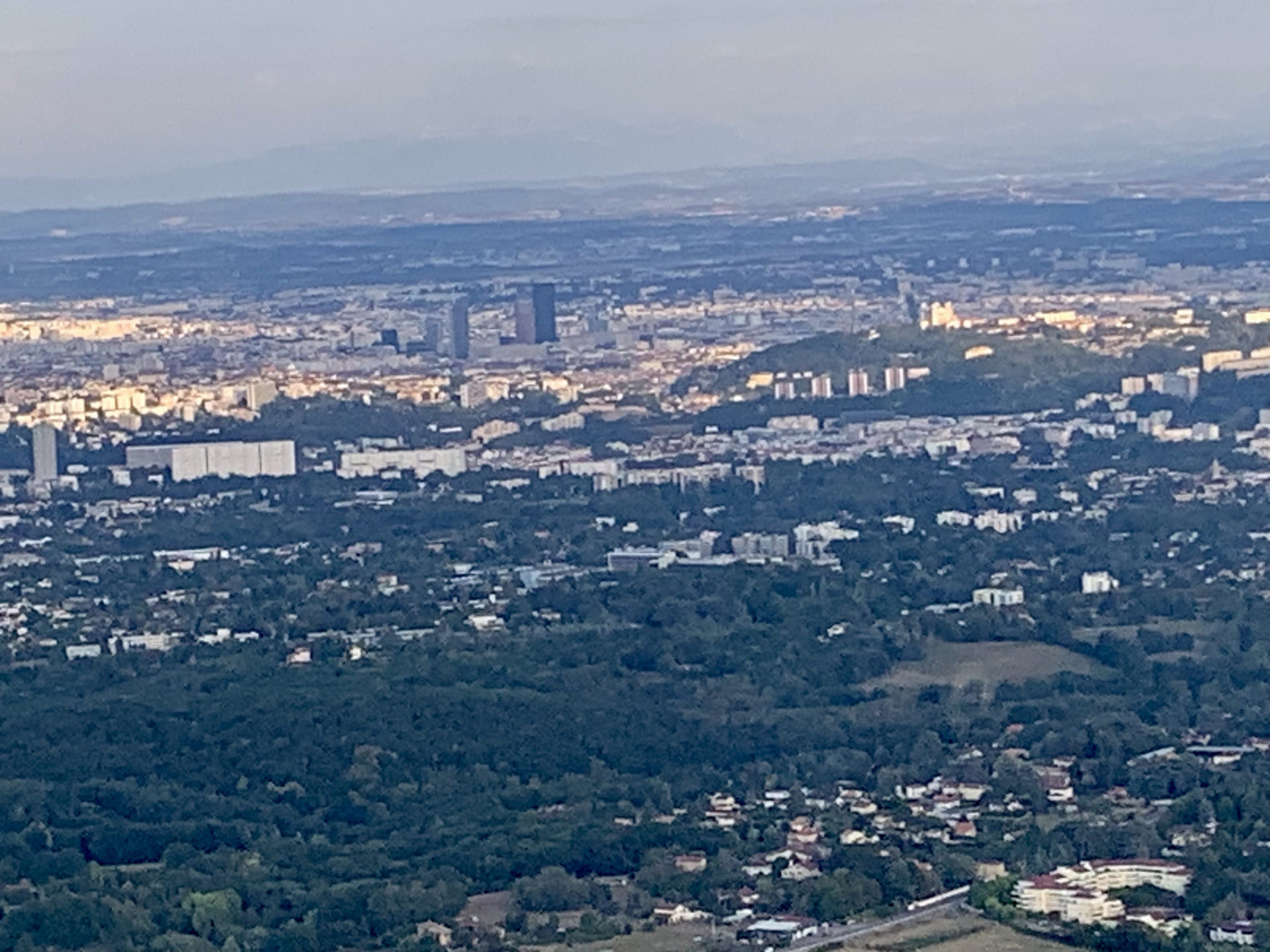 Les tours de Lyon et Notre Dame de Fourvière