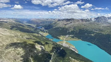 Ins Engadin mit dem Heli ab Schindellegi