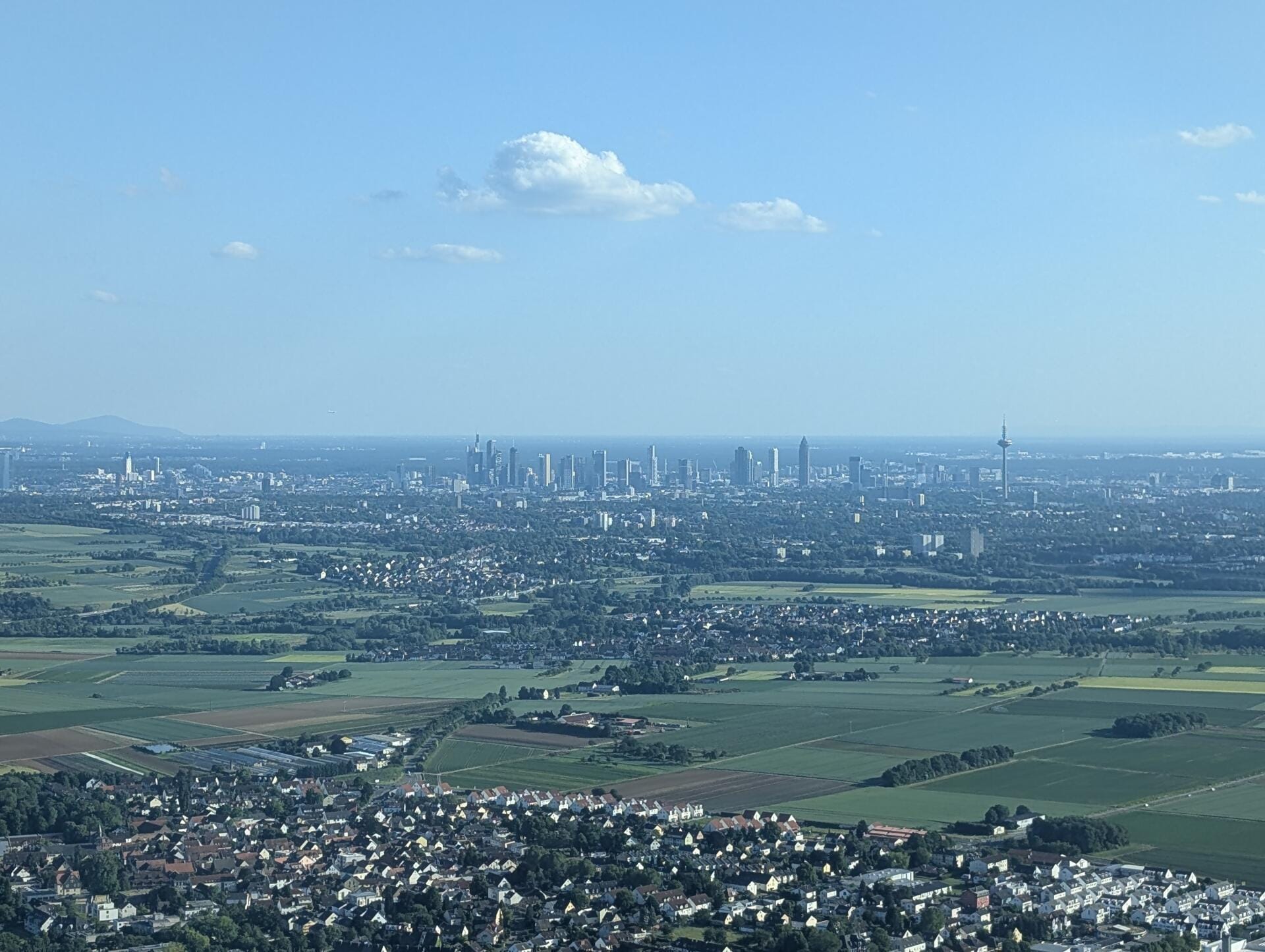 Exklusiver Skyline Flug in einer PA32