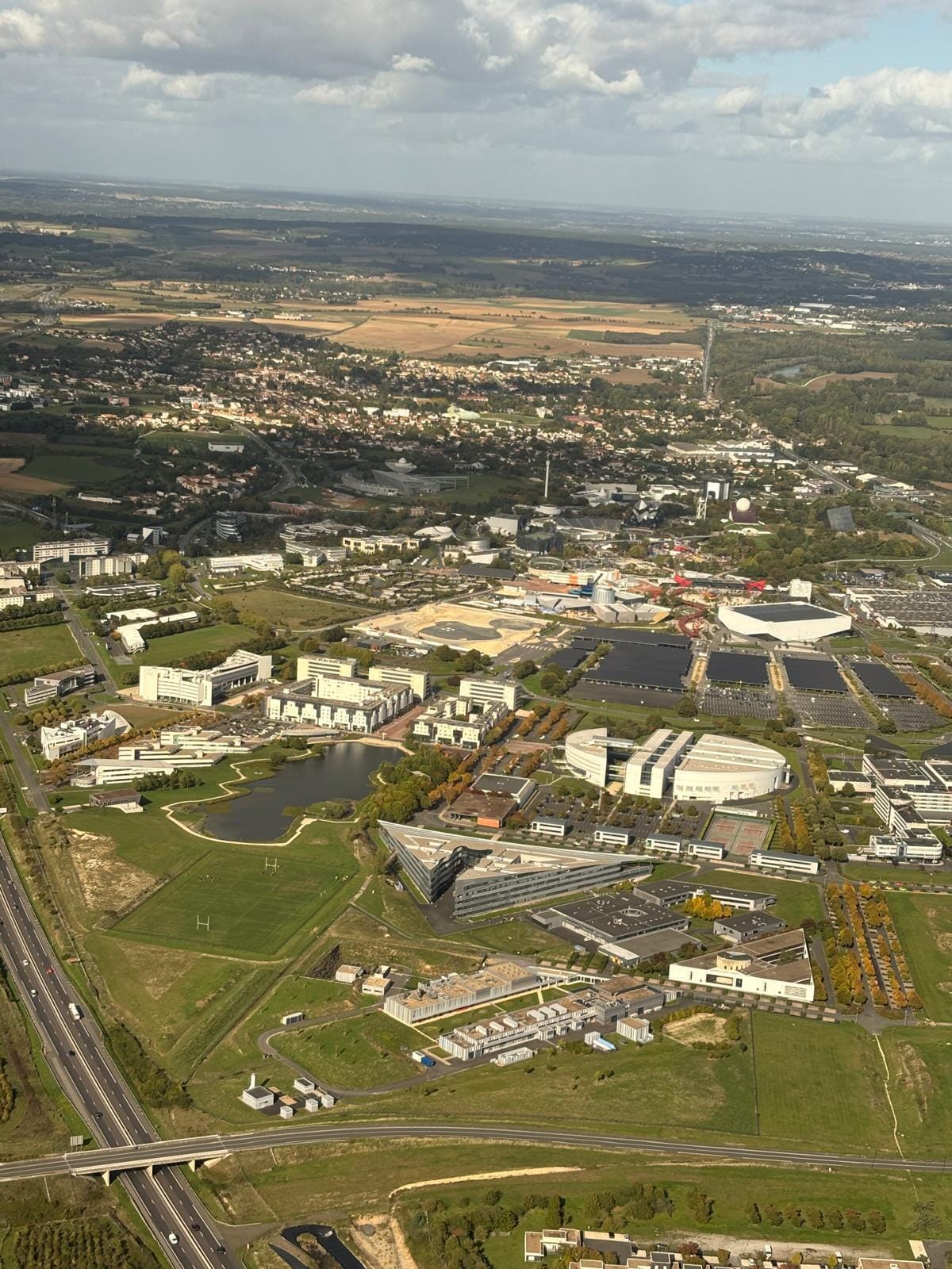 Promenade en avion léger autour de Poitiers
