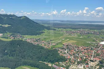 Rundflug von Manching zum Chiemsee