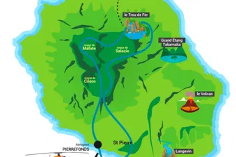 Découvrir les 3 Cirques et Cascades en Hélicoptère