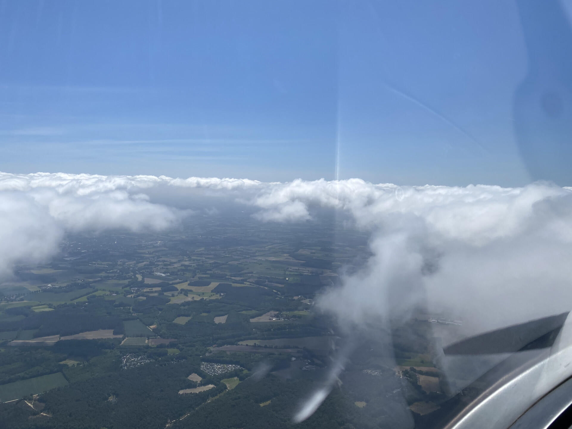 ...über den Wolken...