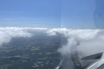 ...über den Wolken...