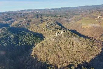 Vol Dordogne plateau du Cantal