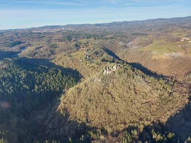 Vol Dordogne plateau du Cantal