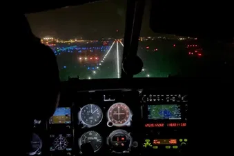 Vol de nuit Marseille -> Montpellier