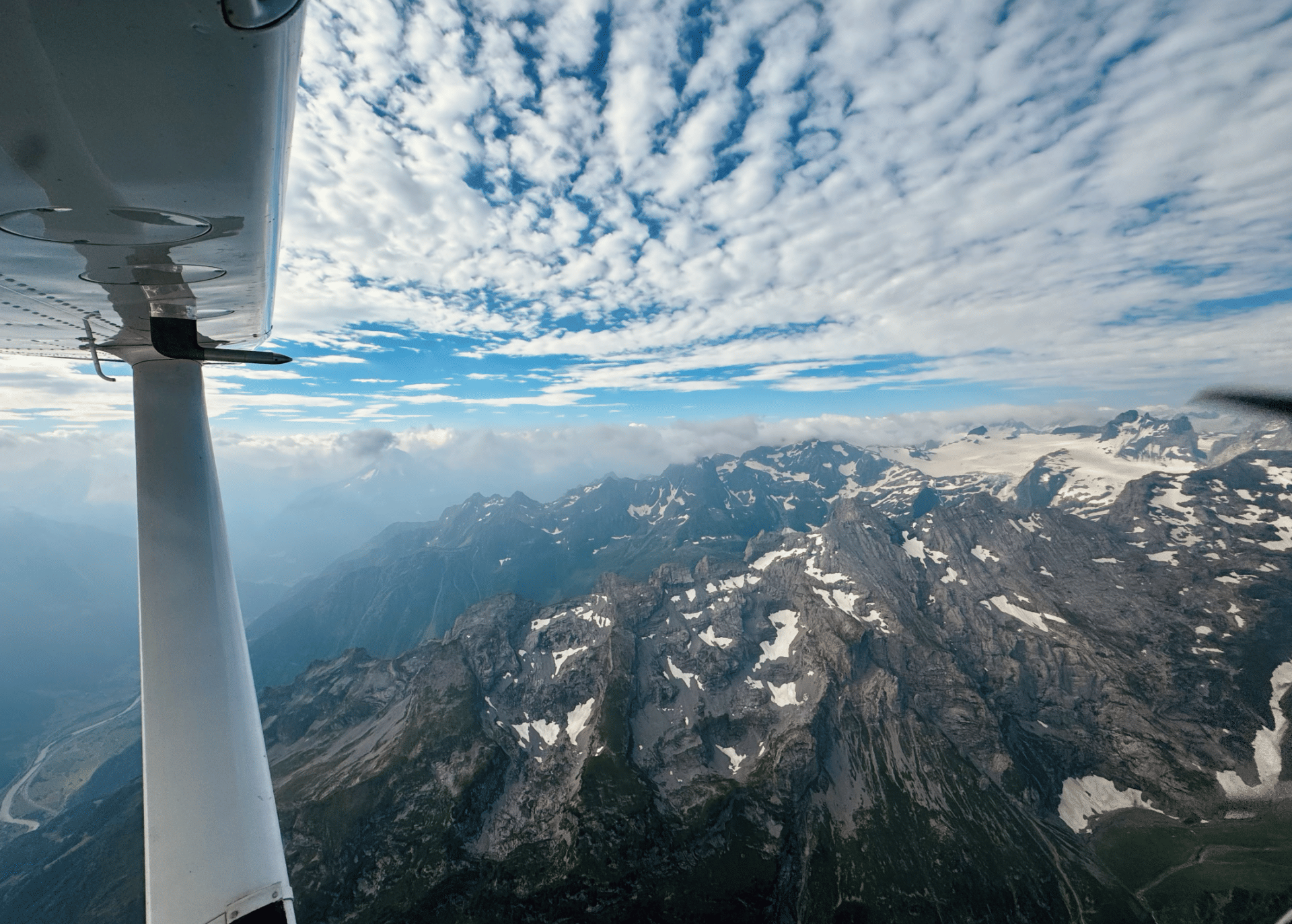 Blick über die Voralpen
