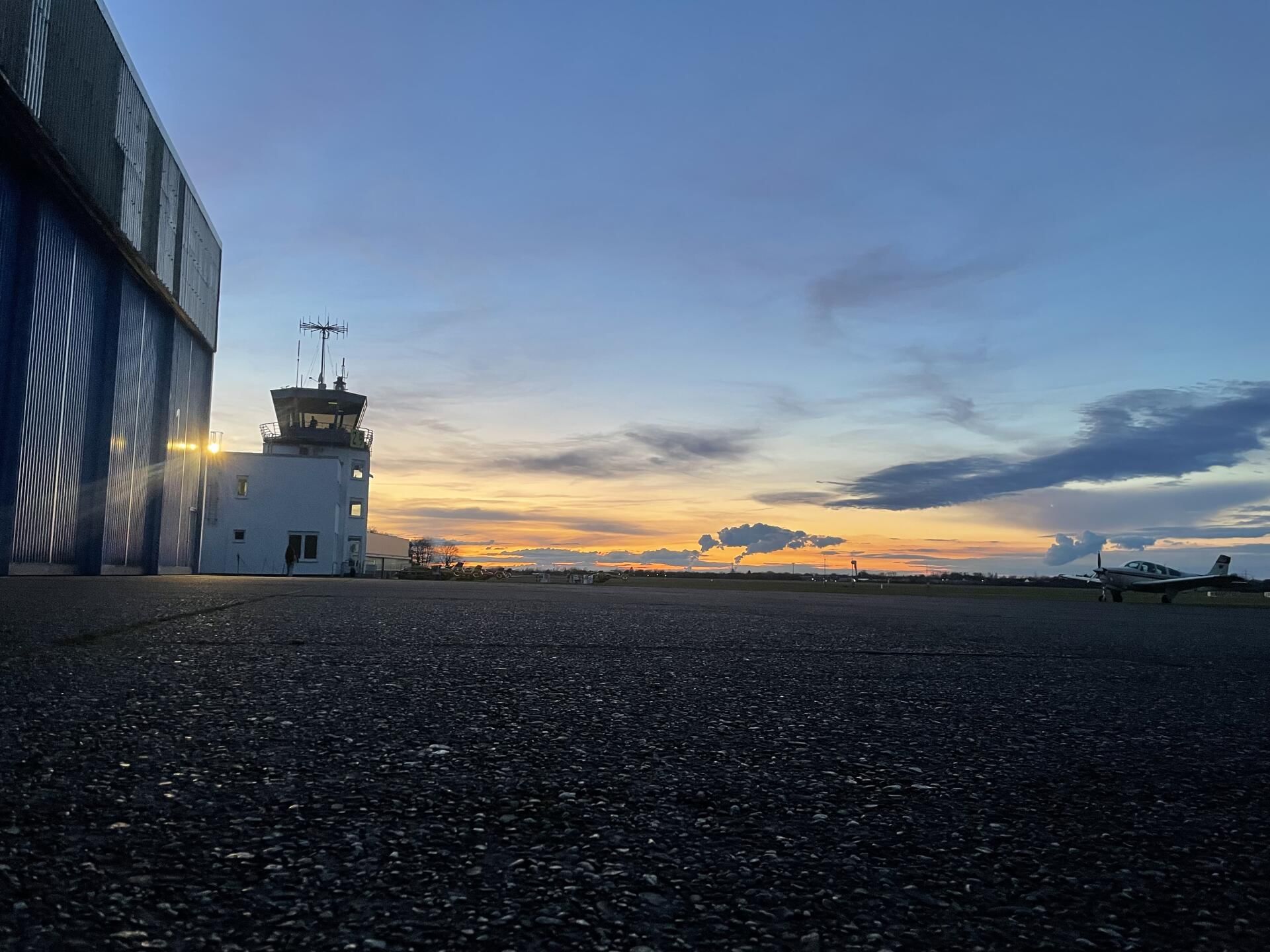 Arrival @ Hangelar/ EDKB