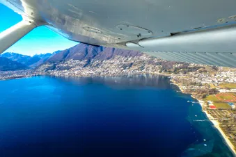 Pilatus, EMJ, Maggia, Brissago (Cessna 172 RG)
