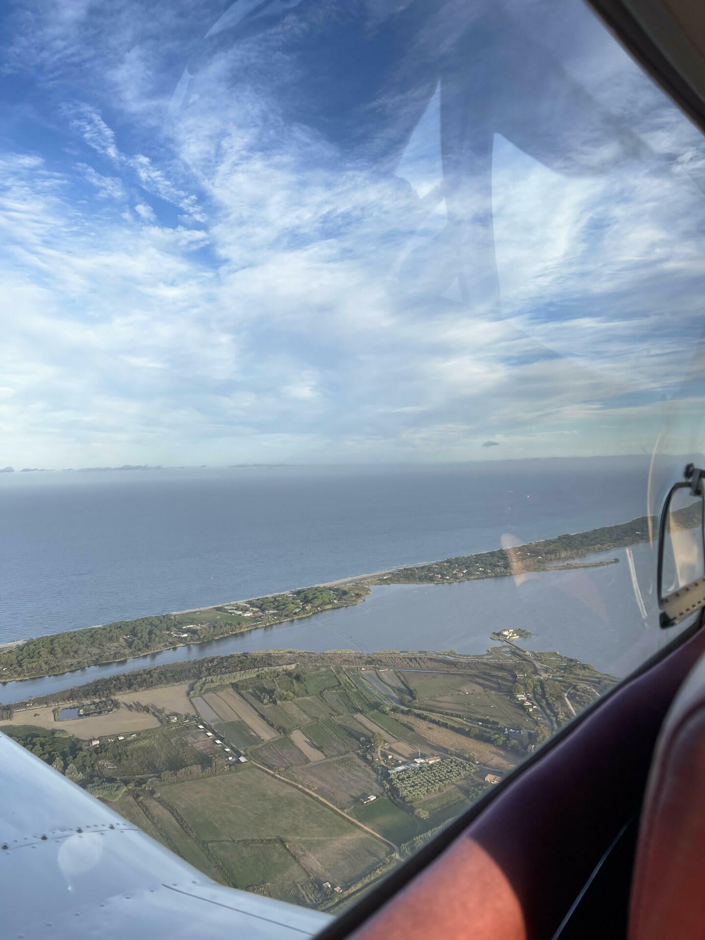 La lagune de la marana proche de la piste