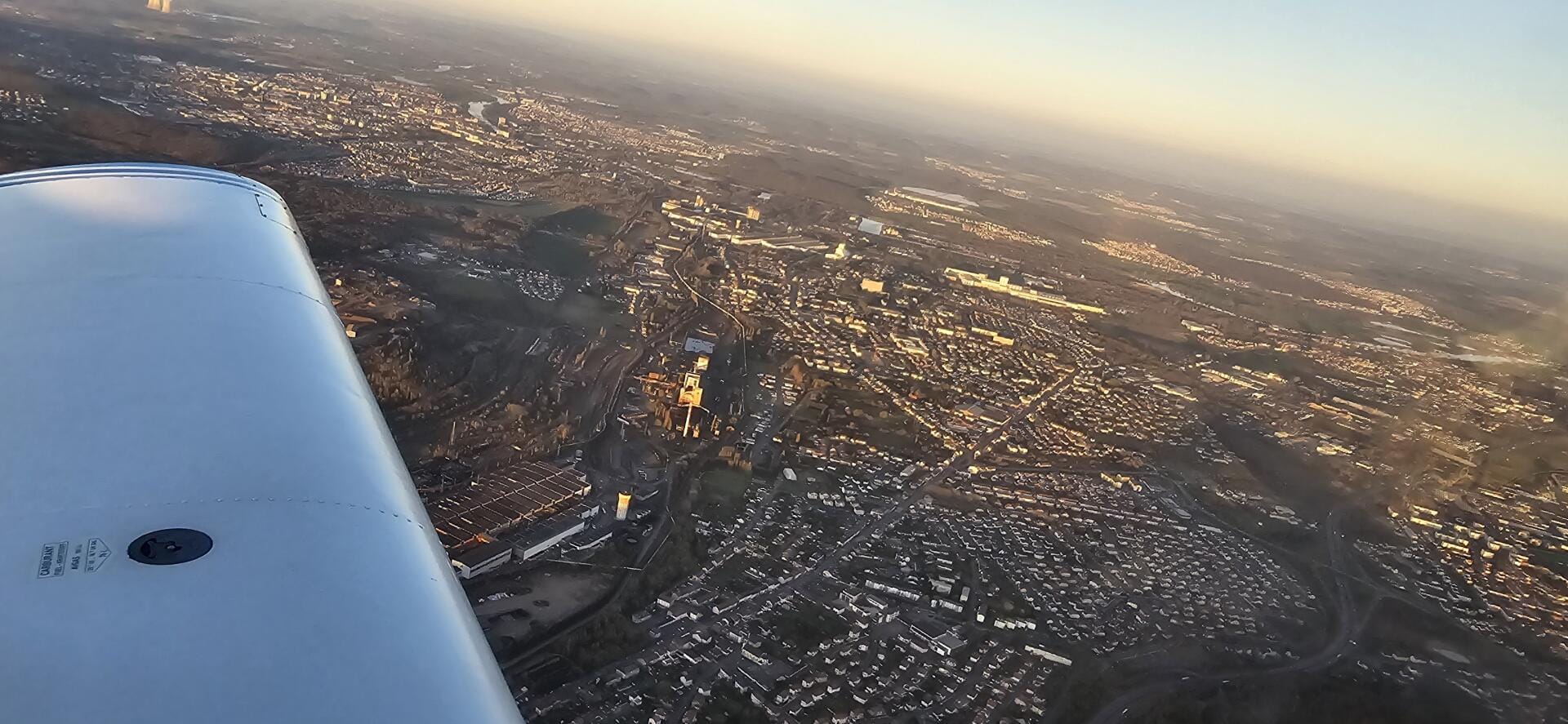 Vol le long de la Moselle - retour par la Fensch