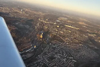 Vol le long de la Moselle - retour par la Fensch
