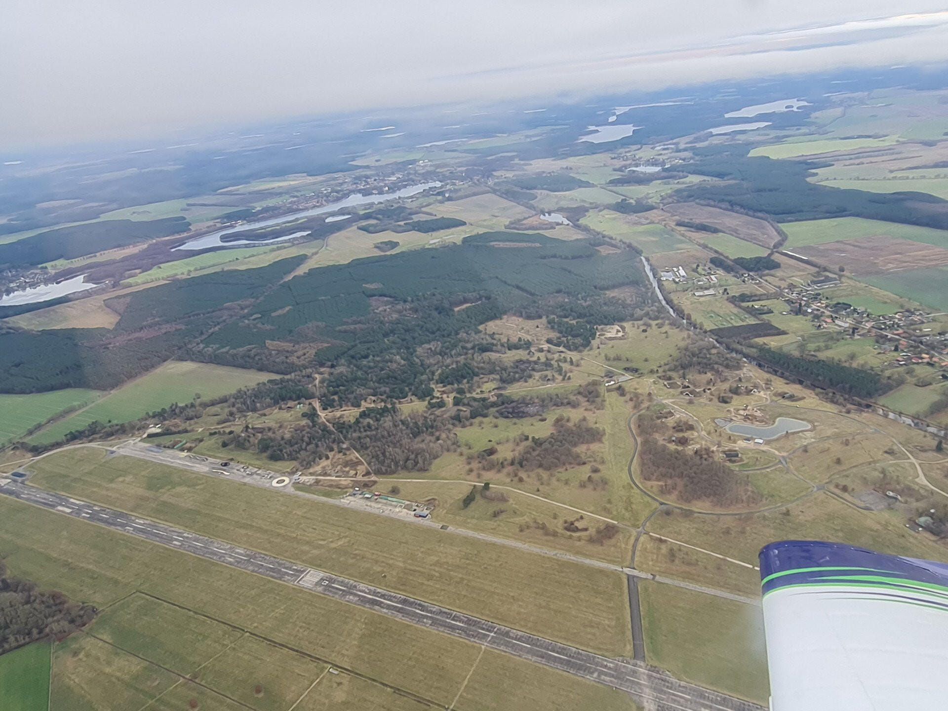 Rundflug zur Müritz (Mecklenburger Seenplatte)