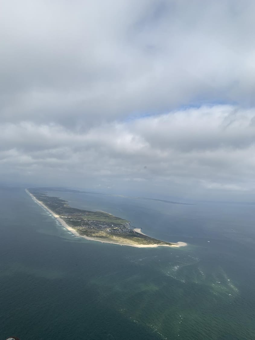 Rundflug um Sylt, Amrum und Föhr