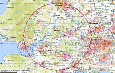 1 Hour 30 min sightseeing from EGBP Kemble