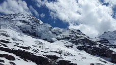 Alpenrundflug im Hubschrauber über Eiger, Mönch und Jungfrau