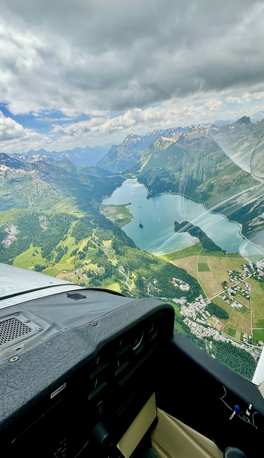 Nusstorte in St.Moritz