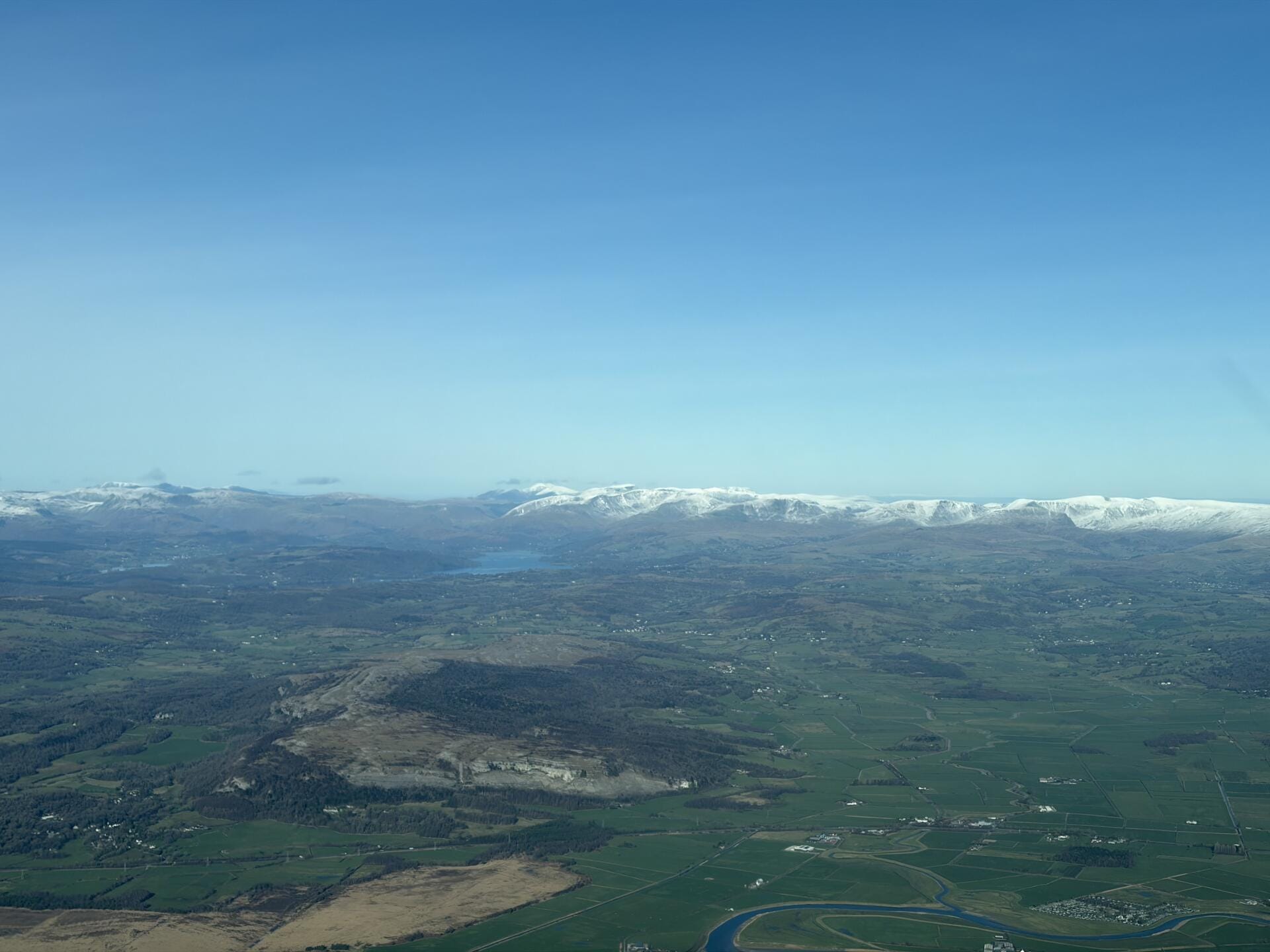 Sightseeing flight over Morecambe Bay & Lancaster