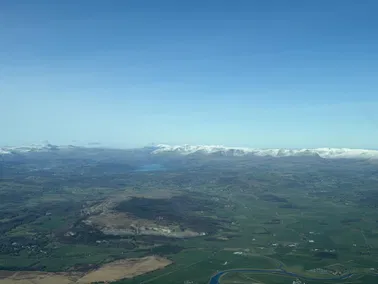 Sightseeing flight over Morecambe Bay & Lancaster